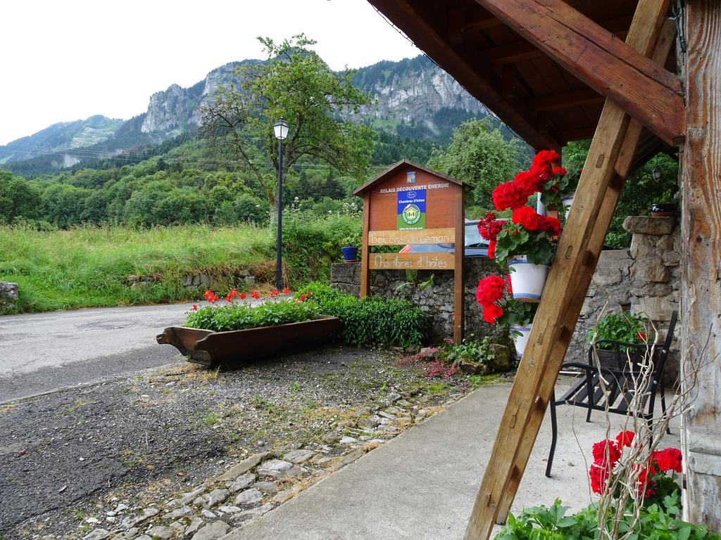 Bed and Breakfast Les Balcons Du Leman Thollon-les-Memises Exteriér fotografie